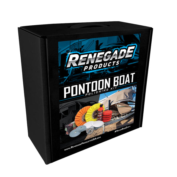 How to polish a Pontoon Boat (Pontoon Boat Polishing Kit) - Renegade  Products USA
