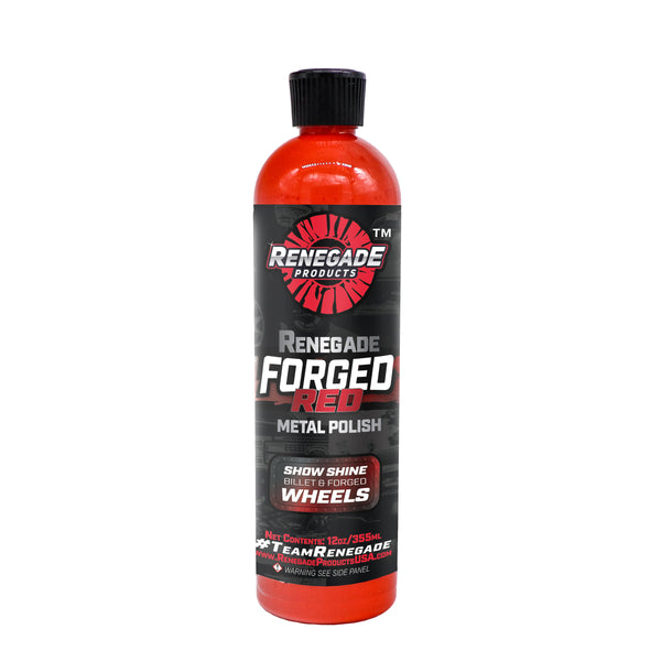 Renegade Products Lifted Truck & Forged Wheel Metal Polishing & Detailing  Complete Kit Complete with Metal Polishing Products, Spray Wax, & Rubber