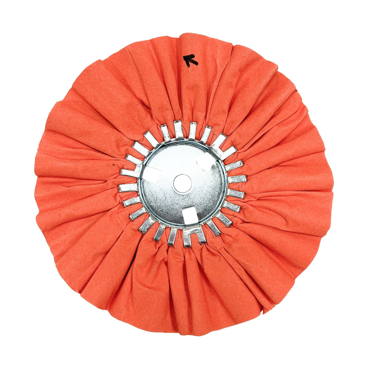 Large Buffing Wheels – Orange Display, Durable Buffing Wheels for Heavy-Duty Metal Polishing, Ideal for Aggressive Cutting and Surface Preparation, Designed for Professional-Grade Finishing of Metal Surfaces.