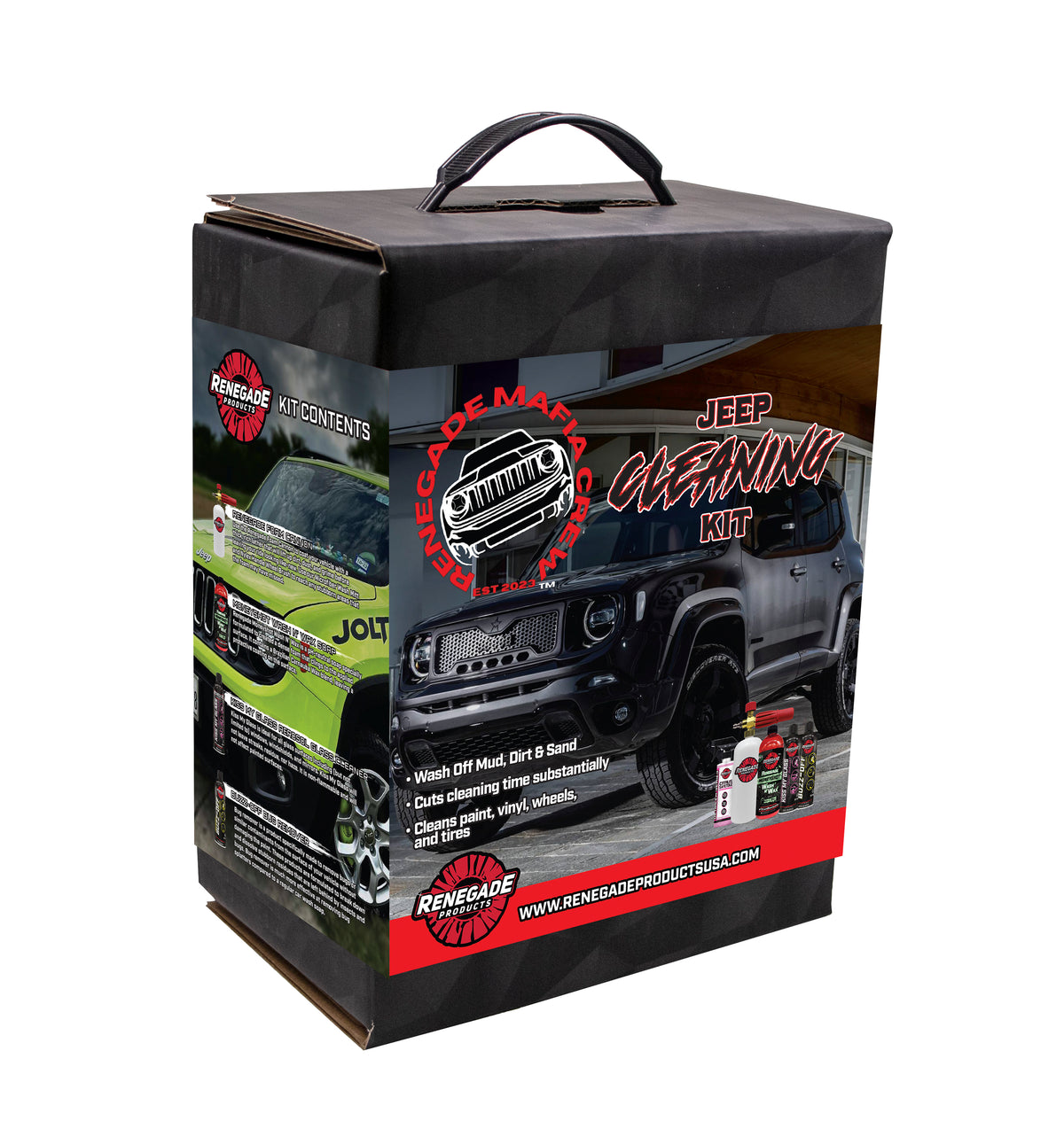 Jeep and Truck Cleaning Kit  This is the easiest and fastest way