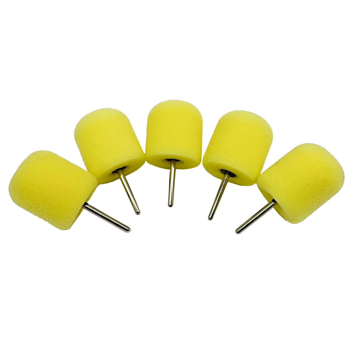 1/8&quot; Shank Foam Polishing Bits: 5 Pack