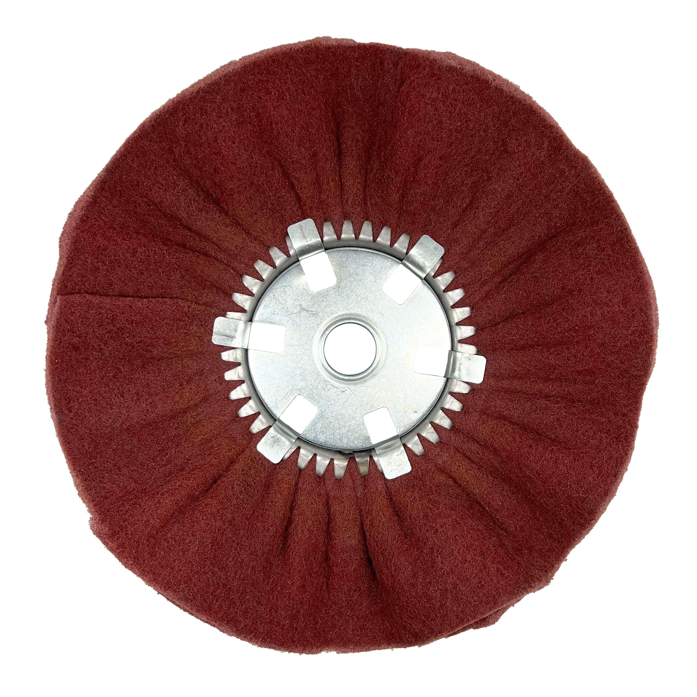 9 inch Solid-Center Airway Buffing Wheels, Red