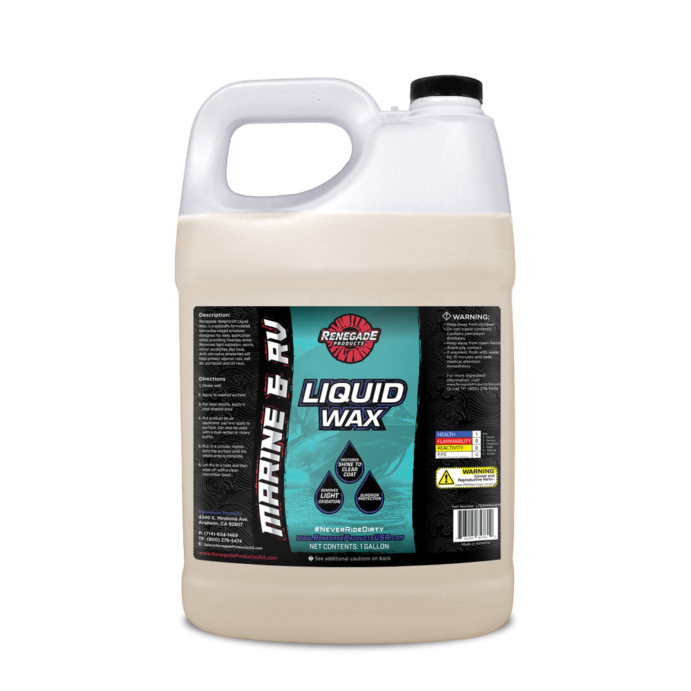 Meguiar&s Boat-RV Cleaner Wax - Liquid 1 Gallon