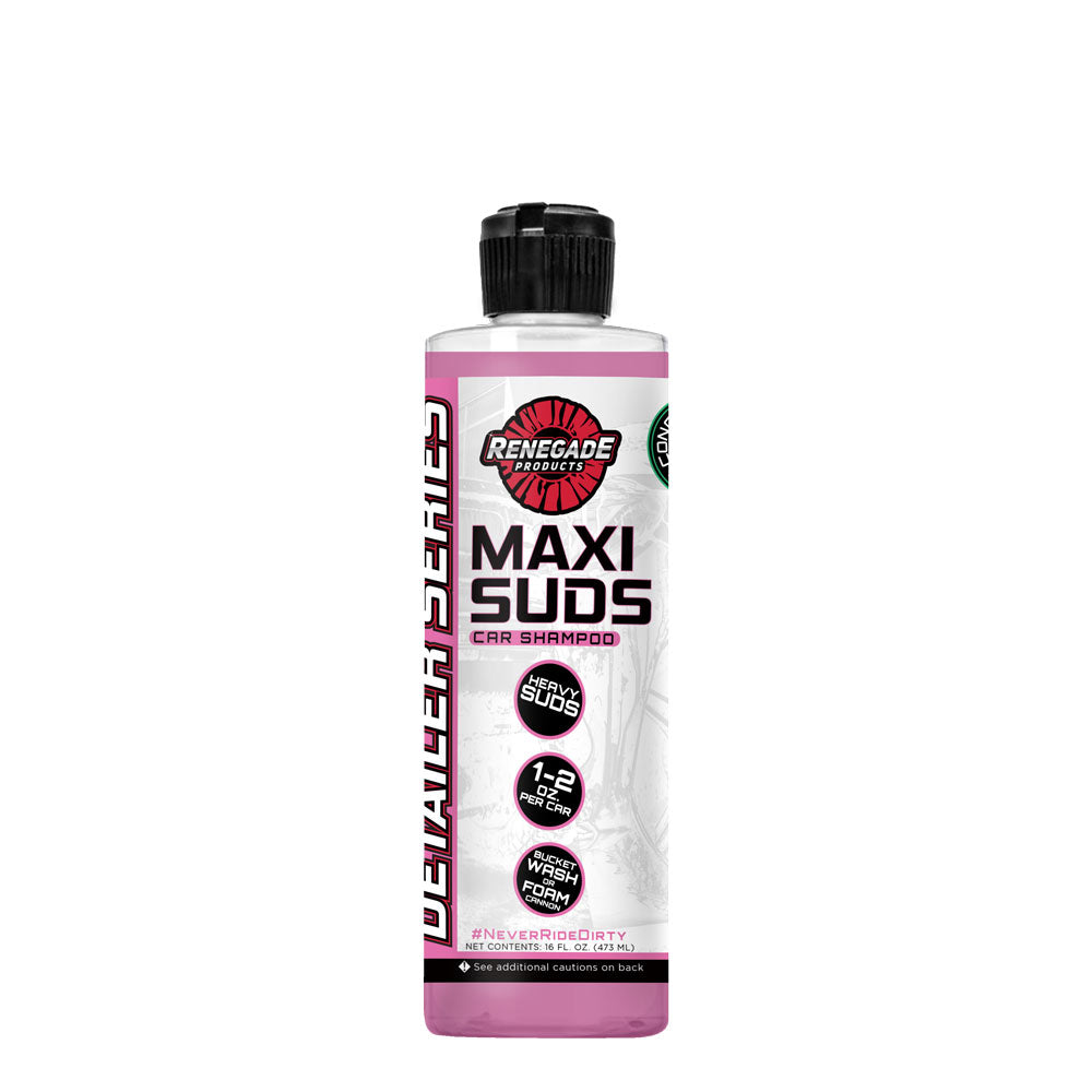 3E Car Shampoo Maxi-Suds Car wash Snow Foam Cleanser, Concentrated Car Soap  1Gal